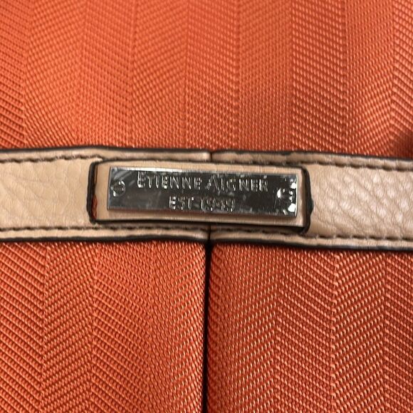Etienne Aigner Shoulder Bag Medium Orange Purse - Picture 3 of 11